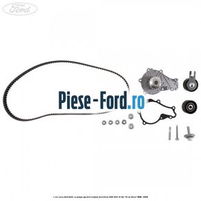 1 Set curea distributie cu pompa apa Ford Original Ford Fiesta 2008-2012 1.6 TDCi 75 cai #ADB2923147